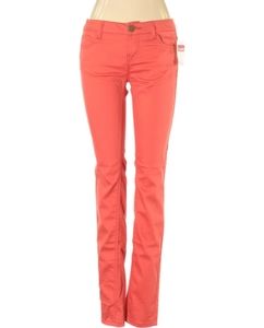Love, Fire Jeggings Coral colour 5 pocket